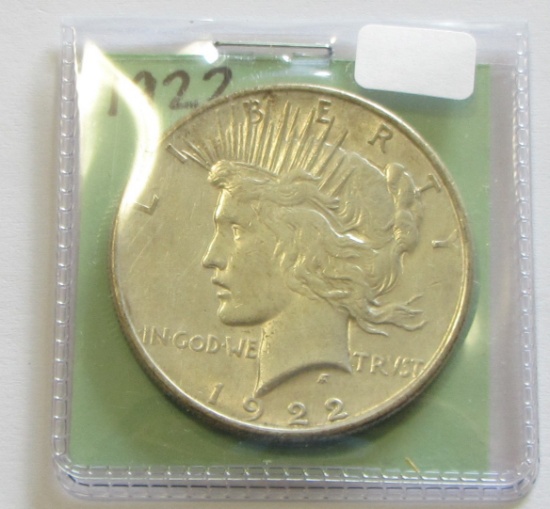 $1 1922 PEACE SILVER DOLLAR