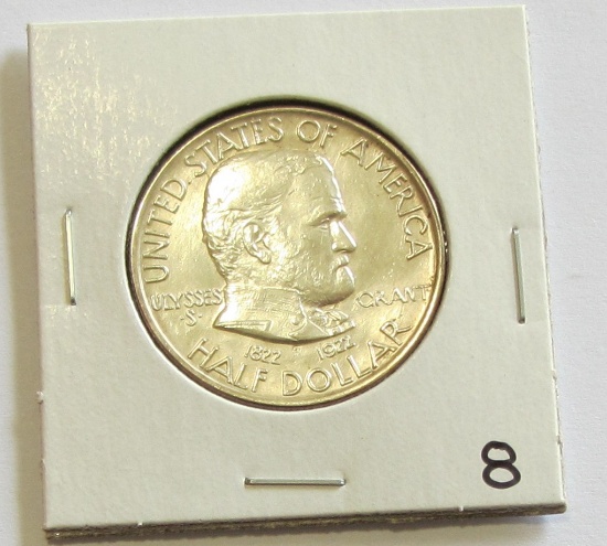 TOUGH GRANT COMMEMORATIVE UNC 1932 SHARP COIN