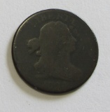 1804 DRAPED HALF CENT