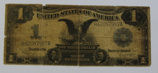 $1 BLACK EAGLE SILVER CERTIFICATE 1899