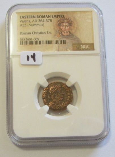 EASTERN ROMAN EMPIRE ANCIENT NGC 364 AD
