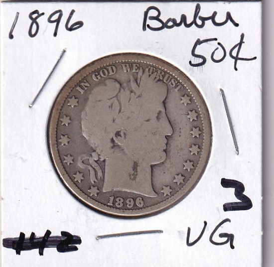 1896 BARBER HALF