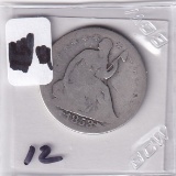 1853 SEATED HALF