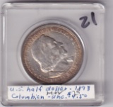 1893 COLUMBIAN HALF