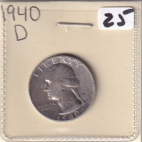 1940-D QUARTER