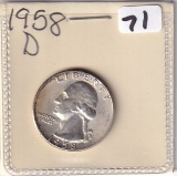 1958-D QUARTER