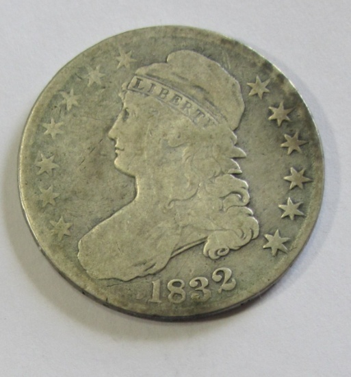 1832 CAPPED BUST HALF