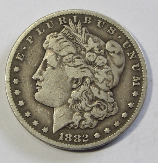 $1 1882-CC CARSON CITY MORGAN