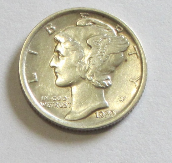 1923 MERCURY DIME