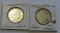 Lot of 2 - Silver 1949 & 1953 Belgium 20 Francs