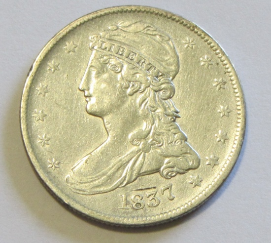 1837 CAPPED BUST HALF