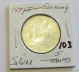 1979J Germany Silver 5 Marks