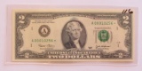 2003 $2 Star Note Low Serial Number 00010256* UNC