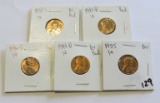 BU LOT OF WHEAT CENTS MIXED DATES