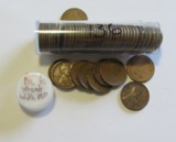 ROLL OF PRE 1940 WHEAT CENTS