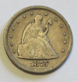 1875-S 20 CENT PIECE TOUGH COIN
