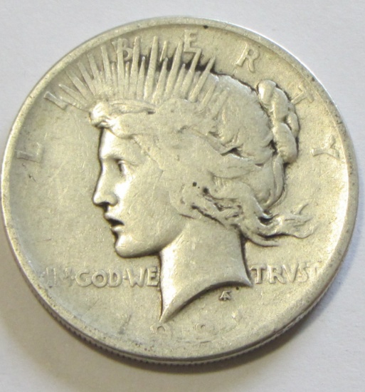 $1 1921 KEY PEACE DOLLAR