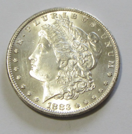 $1 1883-CC CARSON CITY MORGAN SHARP COIN