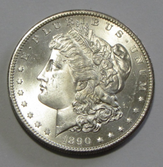 $1 1890-S HIGH GRADE UNCIRCULATED MORGAN