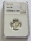 1943-D MERCURY DIME NGC 65 FB