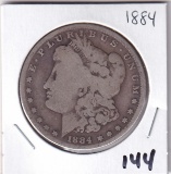 1884 Morgan Silver Dollar