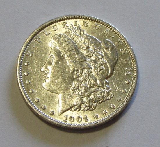 BU $1 1904 MORGAN