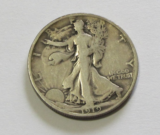 1919-D WALKING LIBERTY HALF