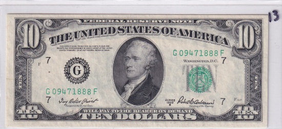 $10 FRN 1950A