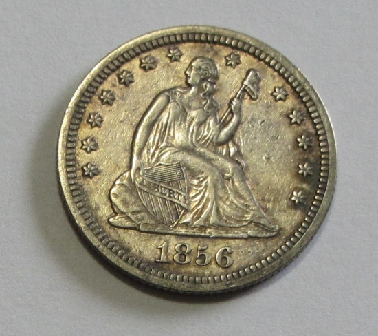 1856 SEATED QUARTER HIGH GRADE