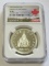 1976 SILVER CANADA $1 PARLIAMENT NGC 68