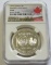 1974 SILVER $1 CANADA WINNIPEG NGC 68