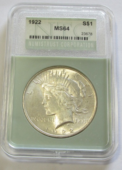 $1 1922 PEACE 64