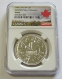 $1 SILVER COMMONWEALTH NGC 68