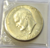 SILVER 1971-S $1 IKE