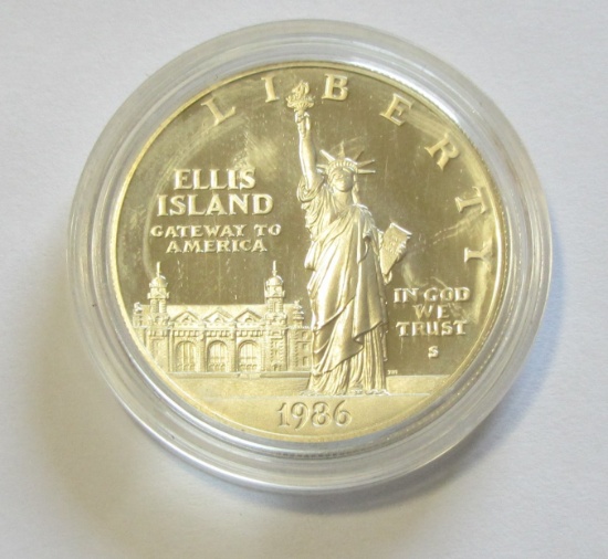 1986 SILVER $1 COMMEMORATIVE