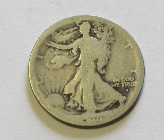 1916-S WALKING LIBERTY HALF