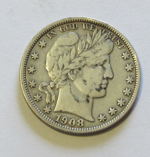 1908 BARBER HALF