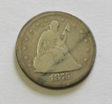 1875-S SEATED 20 CENT PIECE
