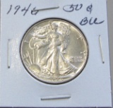 1946 Walking Liberty Half Dollar BU