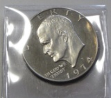 1974-S Eisenhower Proof Cameo Dollar