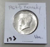 1964-D KENNEDY HALF