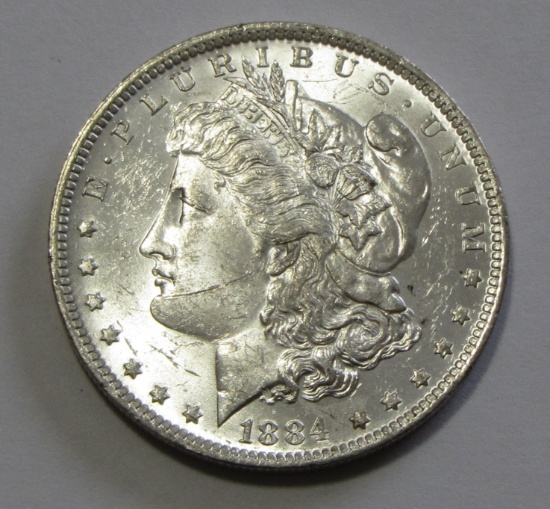 BU $1 1884-O MORGAN