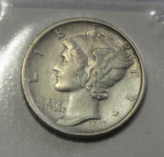 1918-S MERCURY DIME