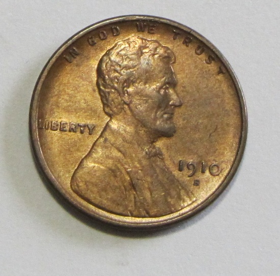 1910-S BU WHEAT CENT