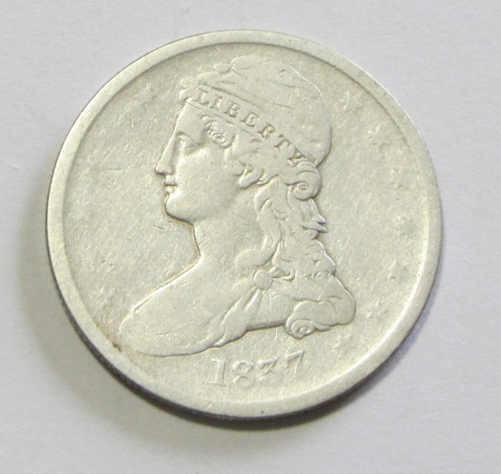 1837 BUST HALF