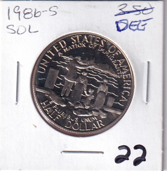 1986-S COMMEMORATIVE