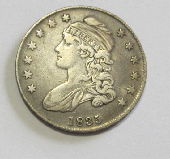 1835 CAPPED BUST HALF