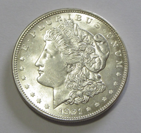 BU $1 1921-D MORGAN