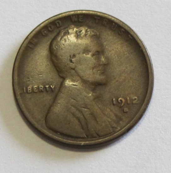 1912 s wheat cent