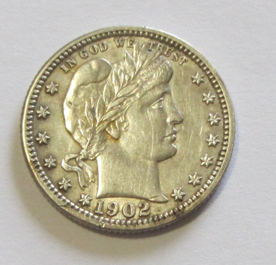 1902 O Barber quarter